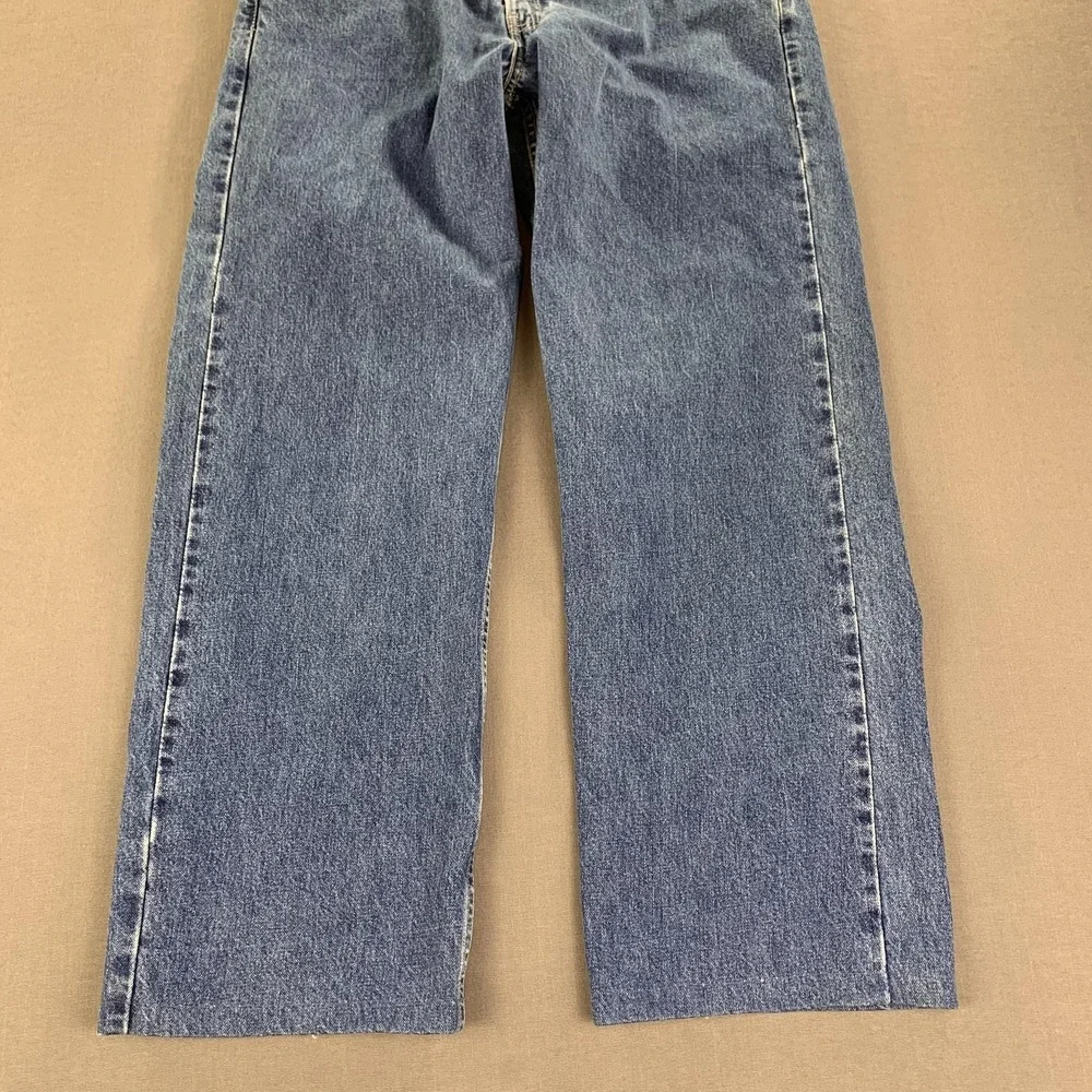 VTG Levi's Silvertab Jeans Teen 13 (34x30‎ Fit) Blue Relaxed Y2K Baggy Wide Leg